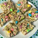 Lucky charm cereal bar are a fun easy snack for kids with whole grain