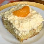 Orange Cake with Pineapple Icing