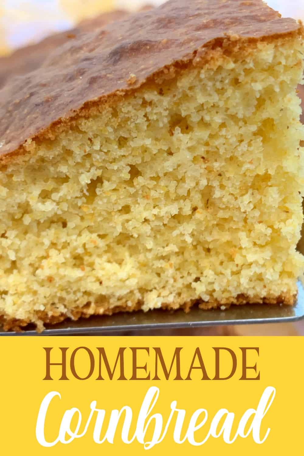 Homemade Cornbread (Farmhouse Style) - Plowing Through Life