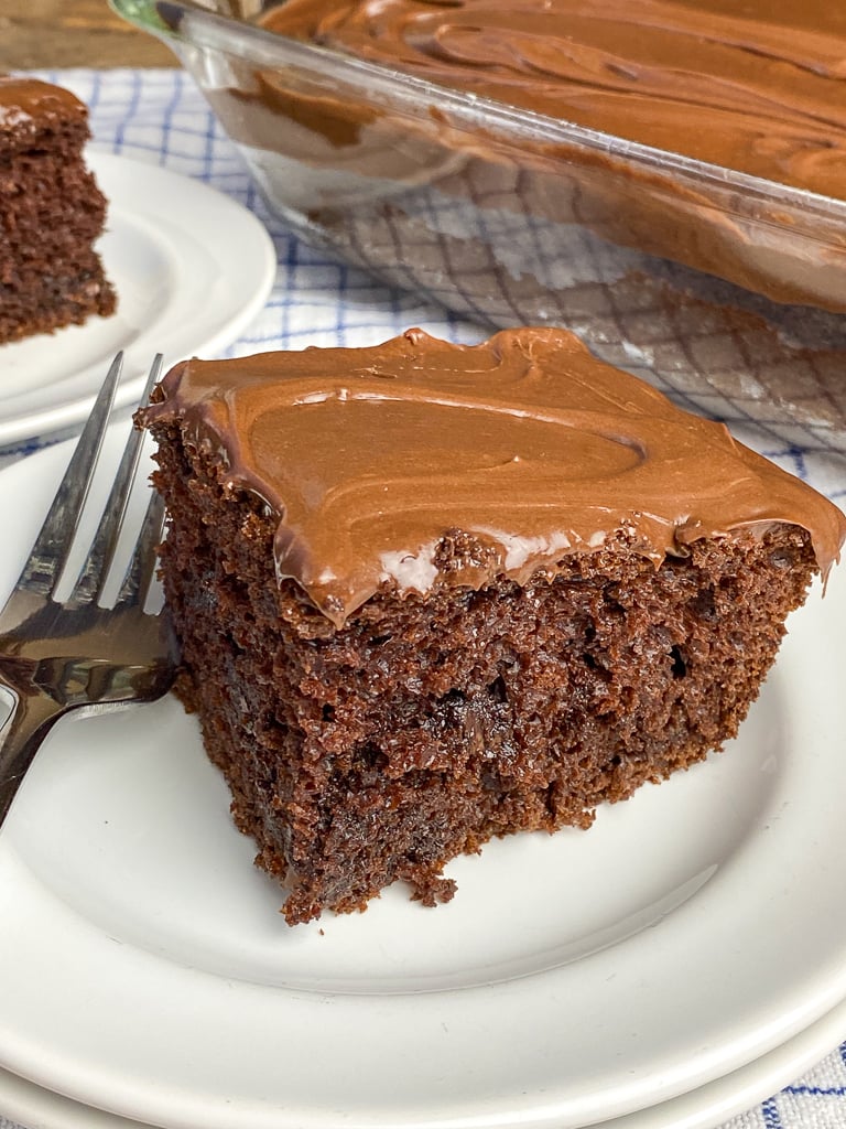 The Best Rich and Moist Chocolate Cake - Plowing Through Life