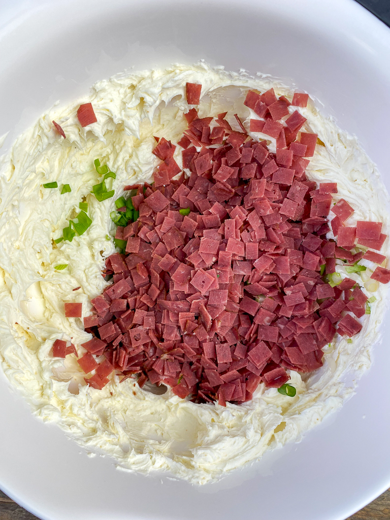 Best Cheese Ball with Dried Beef - Plowing Through Life