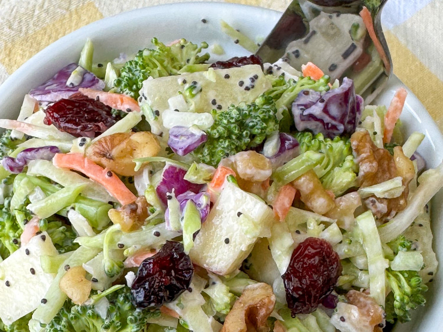 Creamy Broccoli Slaw Salad Creamy Broccoli Slaw Salad